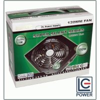 Netzteil ATX LC-Power 550W/120mm 80+  4+4-pin 12V,...