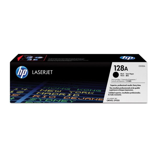 Toner HP Color Laser Pro CM1415 black CE320A