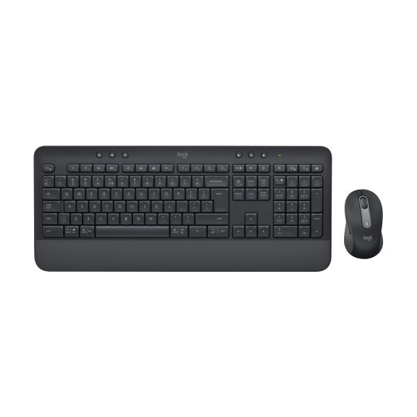 Logitech Desktop MK650 Signature BOLT [DE] black BT Mouse: Signature M650 for Busi. (400–4000 DPI)