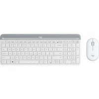 Logitech Desktop MK470 Wireless compact [DE] white