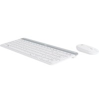 Logitech Desktop MK470 Wireless compact [DE] white