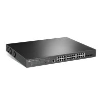 TP-LINK Switch TL-SG3428XPP-M2 24x2.5GBit/4xSFP+ Managed 19" Omada SDN, 500 W PoE, WiFi 7/6E/6