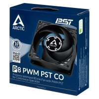 Lüfter Gehäuse Arctic P8 PWM PST CO (black) (24-7) / 4-pin