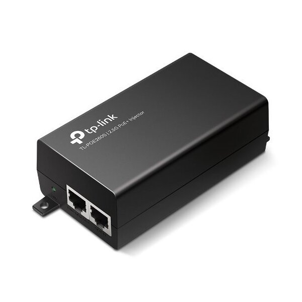 TP-LINK PoE+ 2.5G Injektor TL-POE260S 1× 2.5G PoE Port, 1× 2.5G Non-PoE Port