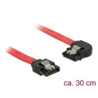 Delock Kabel SATA 6Gb St. gerade > St. li. Red