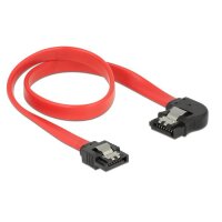 Delock Kabel SATA 6Gb St. gerade > St. li. Red