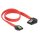 Delock Kabel SATA 6Gb St. gerade > St. li. Red