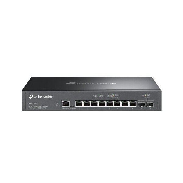 TP-LINK Switch SG3210X-M2 8-Port Managed L2+ 8× 2.5G Ports, 2× 10G SFP+ Slots