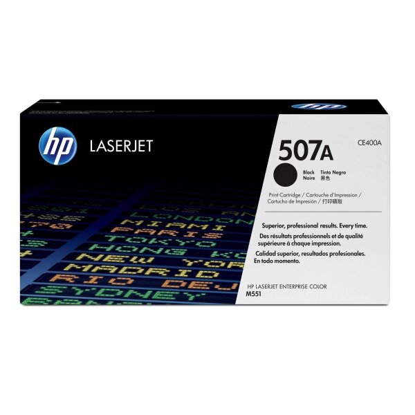 Toner HP Color Laser Enterprise M551 black CE400A