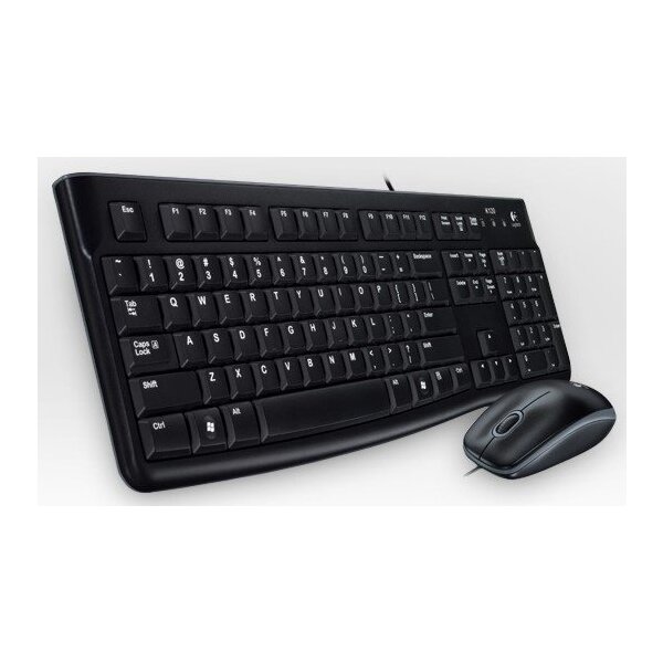 Logitech Desktop MK120 [FR] black/noir