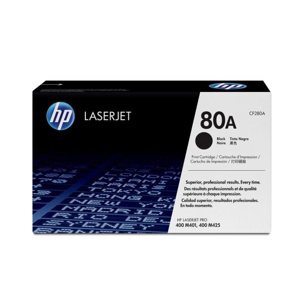 Toner HP LaserJet Pro 400 Serie CF280A (2.7K) bla