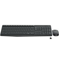 Logitech Desktop MK235 Wireless [DE] dark grey