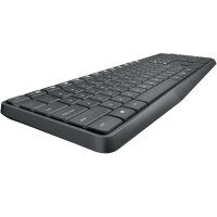 Logitech Desktop MK235 Wireless [DE] dark grey