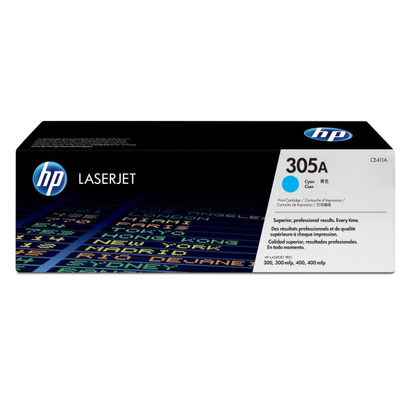 Toner HP Color Laser M451 cyan CE411A