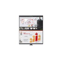 LG LCD 27QP88DP-B 27" black 2 X 27" Display incl. Tischhalterung