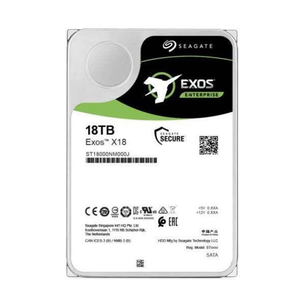 Seagate HD3.5" SATA3-Raid 18TB ST18000NM000J/512e (Di)