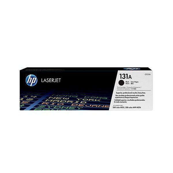 Toner HP LaserJet Pro 200 Color CF210A Black