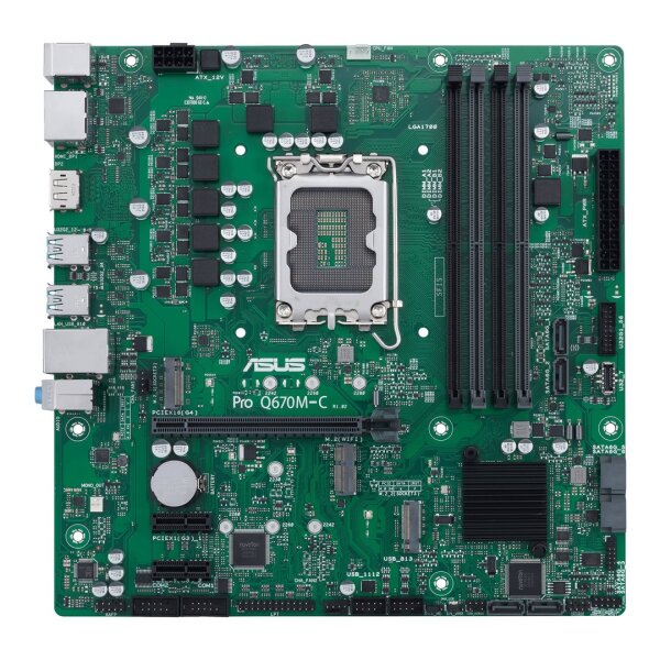 ASUS PRO Q670M-C-CSM S1700/DDR5/2xDP+HDMI/vPro/24-7/µATX