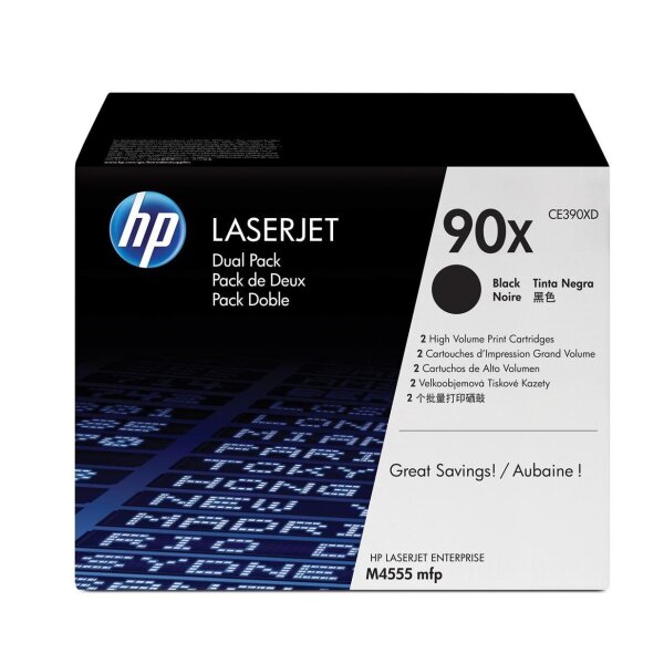 Toner HP LaserJet M602/M603 CE390XD (2x24K) black