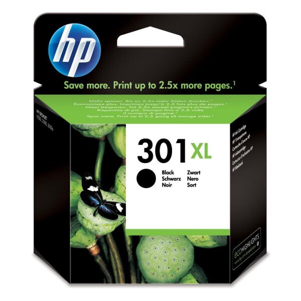 Tinte HP OfficeJet 4630 CH563EE BLACK (301XL)