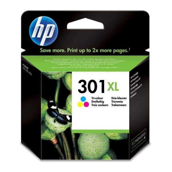 Tinte HP OfficeJet 4630 CH564EE Color (301XL)