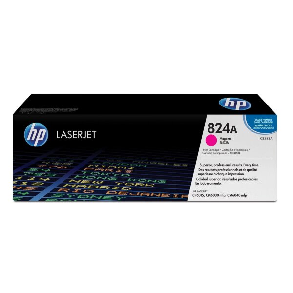 Toner HP Color Laser CP6015/CM6030 MAGENTA CB383A