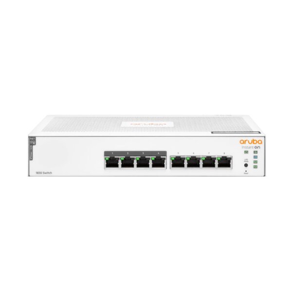 HPE Aruba Switch 1830 8G 8xGBit (4xPoE/65W) JL811A