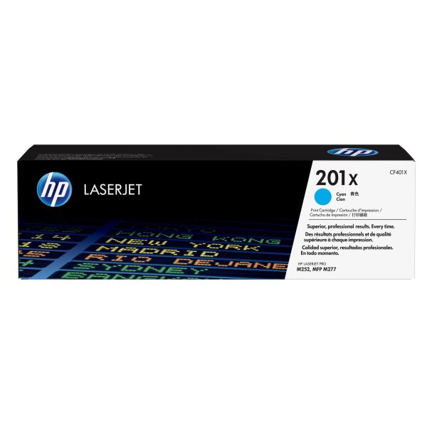 Toner HP Color Laser M277n/dw CYAN CF401X