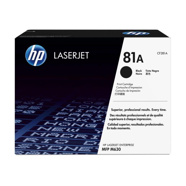 Toner HP LaserJet M604/M605/M606 CF281A Black