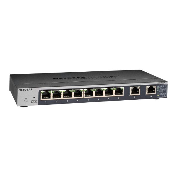 Netgear 10Port Switch 10/100/1000 GS110EMX