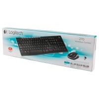 Logitech Desktop MK270 Wireless [US/EU] black