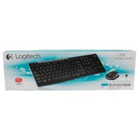 Logitech Desktop MK270 Wireless [US/EU] black