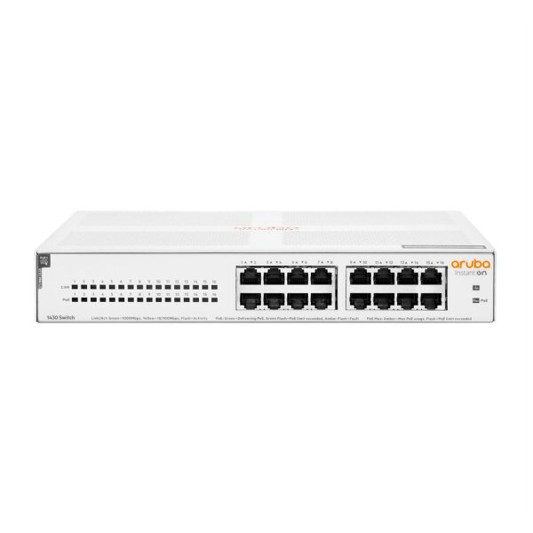 HPE Aruba Switch Instant On 1430 16G PoE 124W R8R48A