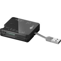 Card Reader extern All-In-One USB 2.0 Black 480 Mbit/s, 6...