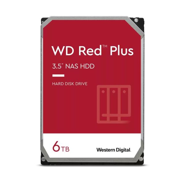 WD HD3.5" SATA3 6TB WD60EFPX / 24x7 / NAS ~~~ 256MB / 5400rpm / CMR