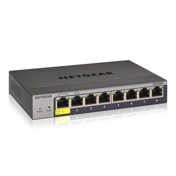 Netgear 8Port Switch 10/100/1000 GS108T v3