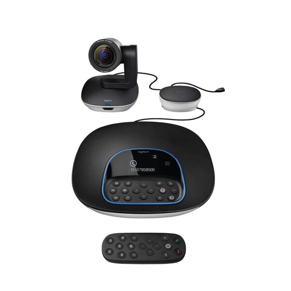 Logitech Webcam GROUP Conference Cam BT Bis zu 14 Teilnehmer