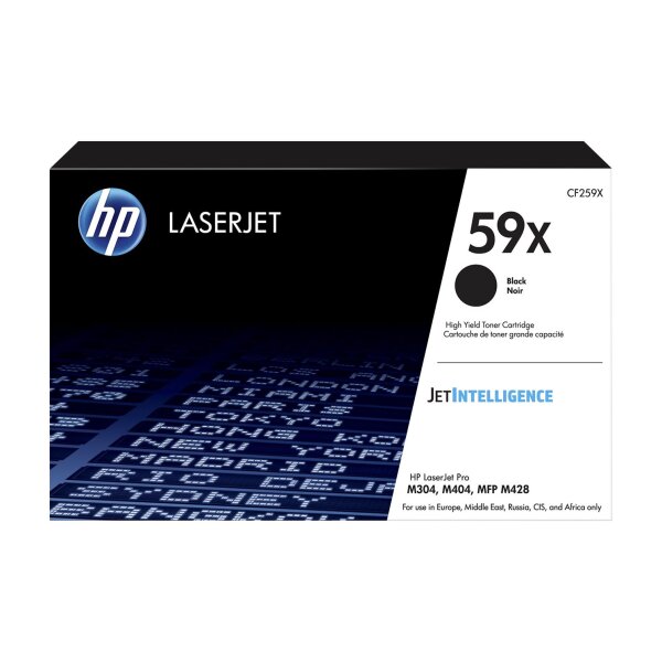 Toner HP LaserJet Pro M304/M404/M428 Black CF259X HP 59X Black/10,000 Seiten