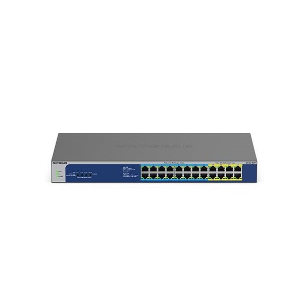 Netgear 24Port Switch 10/100/1000 PoE/ GS524UP