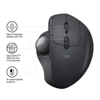 Logitech Trackball MX ERGO Wireless Ergonomic black  20° Vertikal