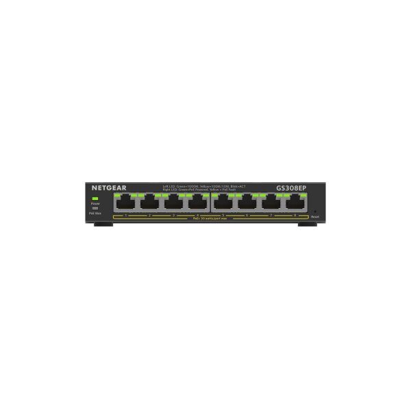 Netgear 8Port Switch 10/100/1000 GS308EP