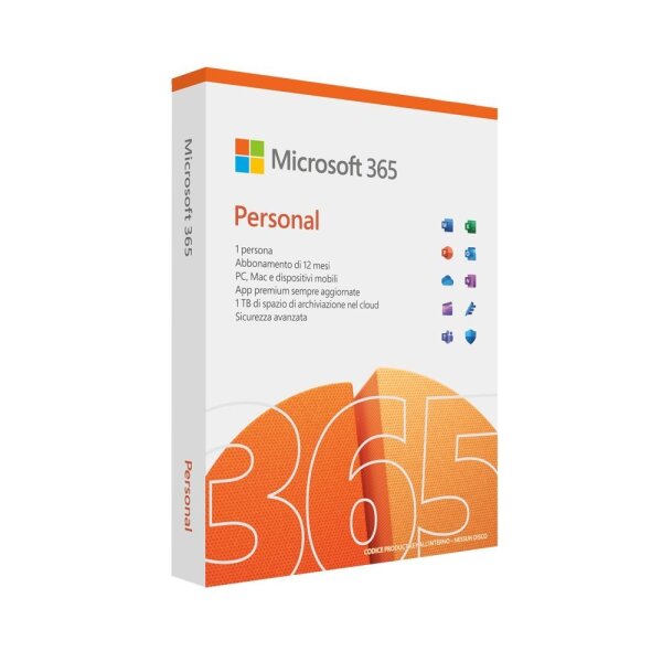 Microsoft 365 Personal [IT] 1Y Subscr.P10+++ for Windows 10 / MacOS only