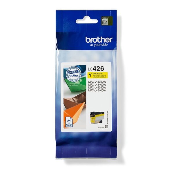 Tinte Brother LC-426Y Yellow Bis zu 1500 Seiten