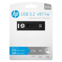 HP USB3.1  512GB Solid State Flash Drive x911w