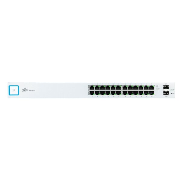 Ubiquiti Switch UniFi 24xRJ45 GBit/2xSFP Managed 19" Rack-Mountable