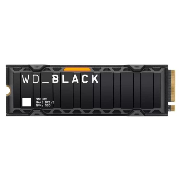 WD SSD M.2 (2280) 2TB Black SN850X w/ Heatsink PCIe 4.0/NVMe (Di)