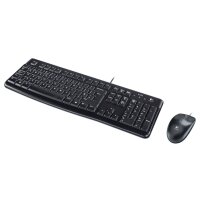 Logitech Desktop MK120 [US/EU] black  EMEA