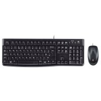 Logitech Desktop MK120 [US/EU] black  EMEA