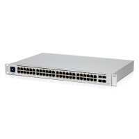 Ubiquiti Switch UniFi 48xRJ45 GBit/4xSFP Managed 32xPoE 195W Gen2 19" Rack-Mountable, 1,3" Touchscreen