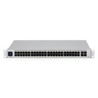 Ubiquiti Switch UniFi 48xRJ45 GBit/4xSFP Managed 32xPoE 195W Gen2 19" Rack-Mountable, 1,3" Touchscreen